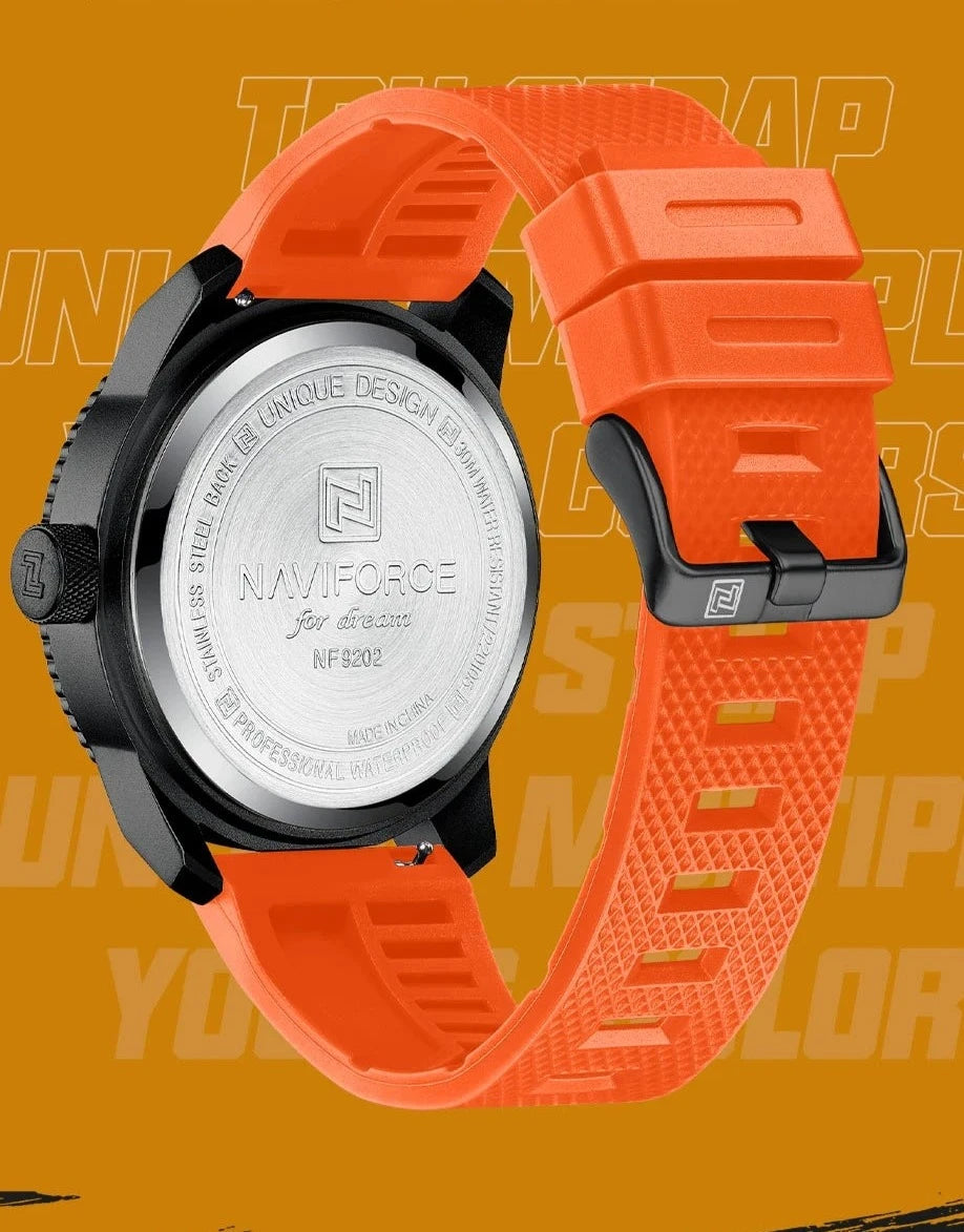 Relógio Luxury Brand Quartz Colors