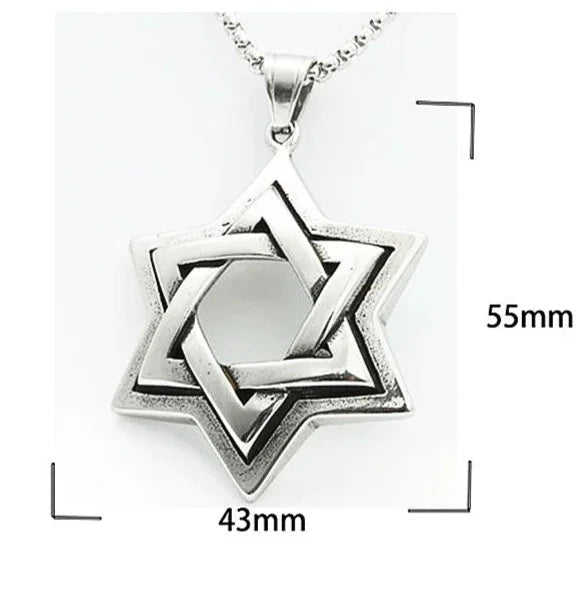 Colar Estrela de David